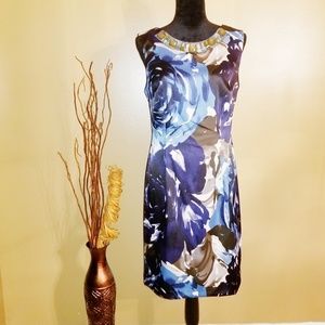 Connected Apparel Jeweled Dress